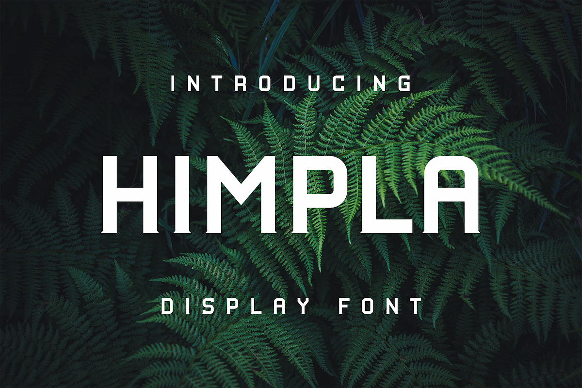 Himpla, a Slab Serif Font by lelevien (Photo 1 of 4)