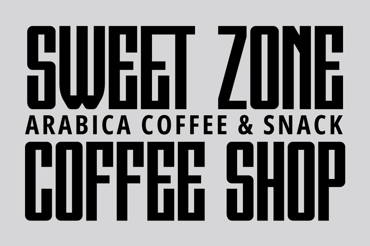 Quince Condensed Font, a Sans Serif Font by executypeStudio (Photo 8 of 11)