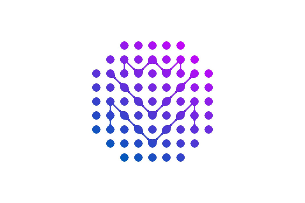 Digital Dots Tech Connected Logo