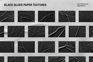 Glued Paper Textures