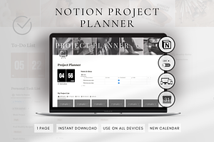 Project Management Template 2024, a Templates & Theme by BRANDcontent