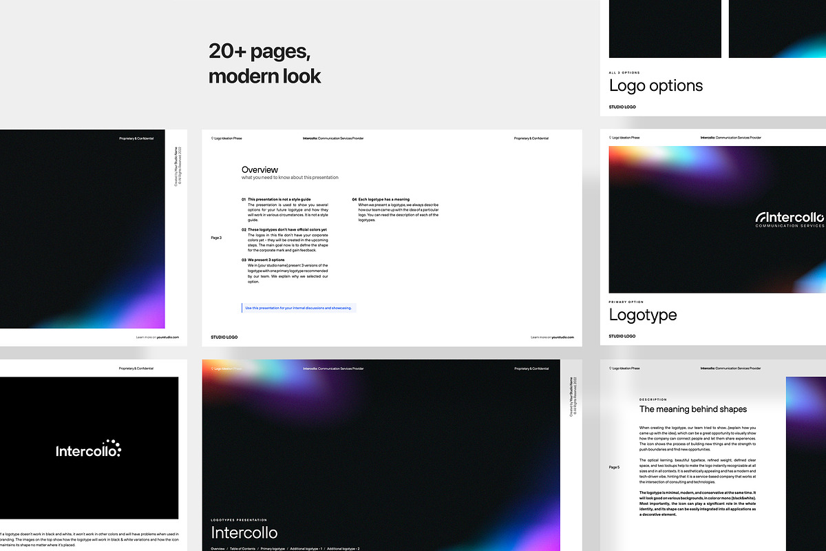 Logo Presentation Template, a Presentation Template by Smotrow Related (Photo 8 of 8)