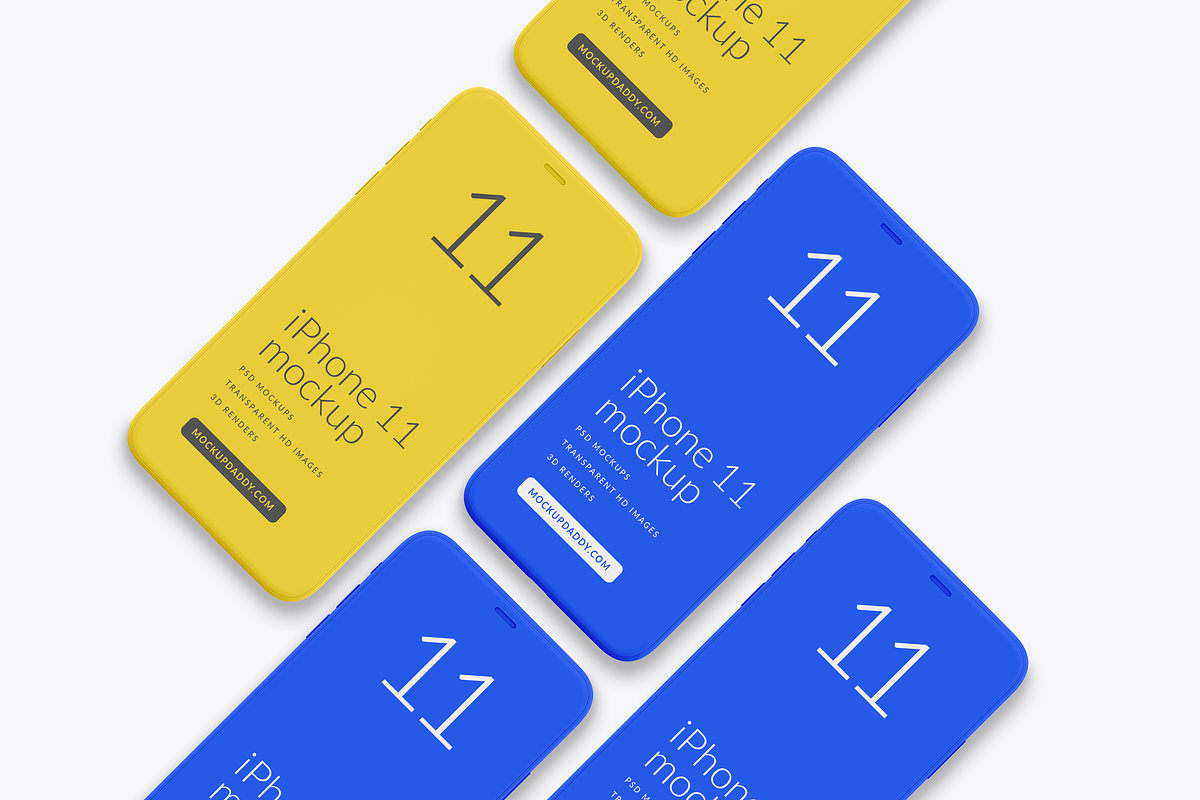 Clay Responsive Devices Mockups, an iPhone Mockup by Mockupdaddy (Photo 53 of 53)