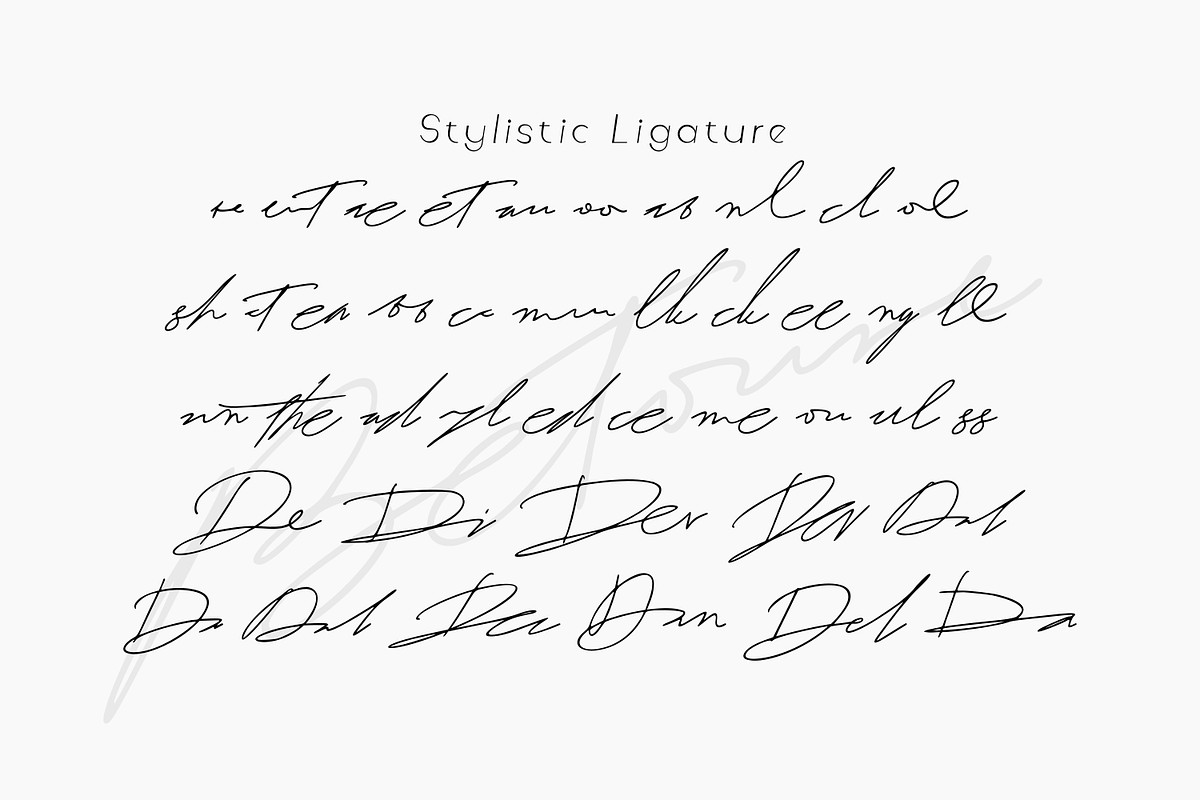 Betoure | Signature script, a Script Font by Mozyen Studio (Photo 5 of 12)
