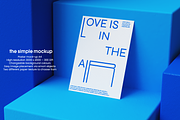 A4 Poster Mockup Template, a Flyer Template by SimpleMockup (Thumbnail 3 of 3)