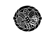 Easter Basket Vector Silhouette Bund, an Illustration by Designs_River (Thumbnail 48 of 51)
