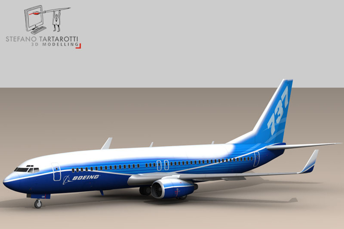 B737-800, a 3D by Tartino 3D models (Photo 2 of 5)