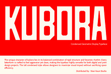 Kubora - Condensed Geometric Display