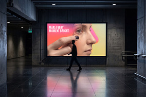 Indoor Digital Screen Mockup