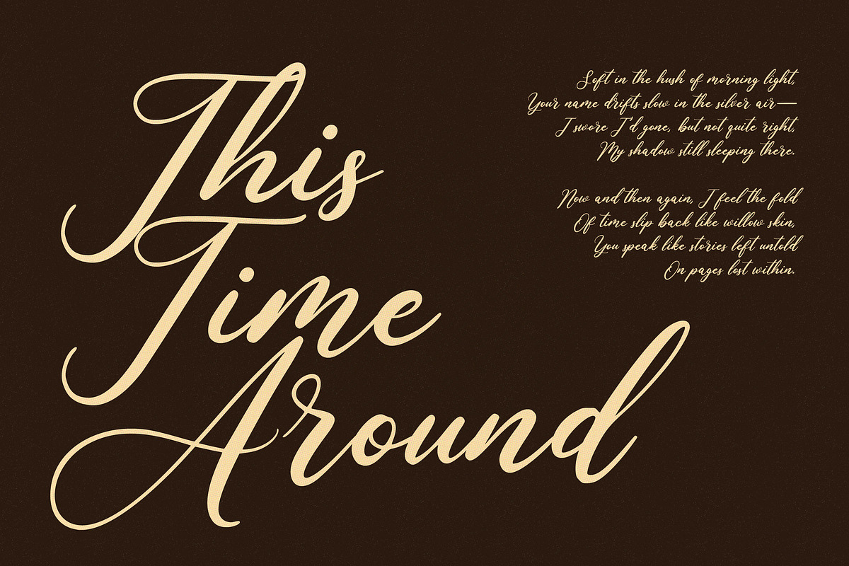 Cursivea, a Script Font by graphicook (Photo 7 of 10)