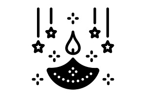 Festival holiday solid icon, a Solid Icon by Creative priyanka