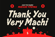 Morvesh, a Blackletter Font by graphicook (Thumbnail 10 of 10)
