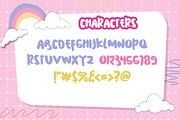 Chubby Melisa, a Handwritten Font by asfgraphics (Thumbnail 7 of 8)