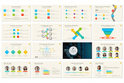 Business Annual Report 2016 Template, a Presentation Template by UniqueStudio (Thumbnail 4 of 13)