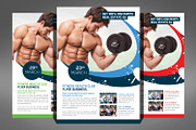 Fitness Flyers bundle, a Flyer Template by Graphic Templates (Thumbnail 2 of 9)