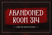 Xrozla Scary Serif Horror Display, a Serif Font by Maulana Creative (Thumbnail 4 of 7)