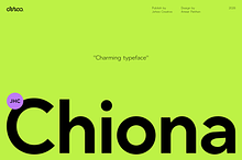 JHC Chiona - Charming Sans