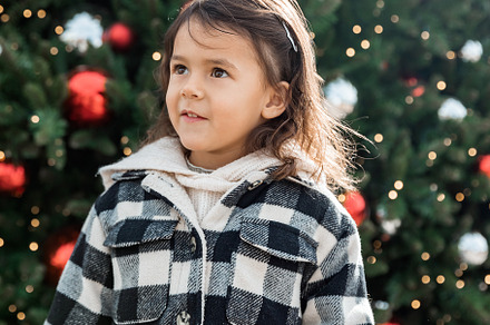 Adorable toddler girl