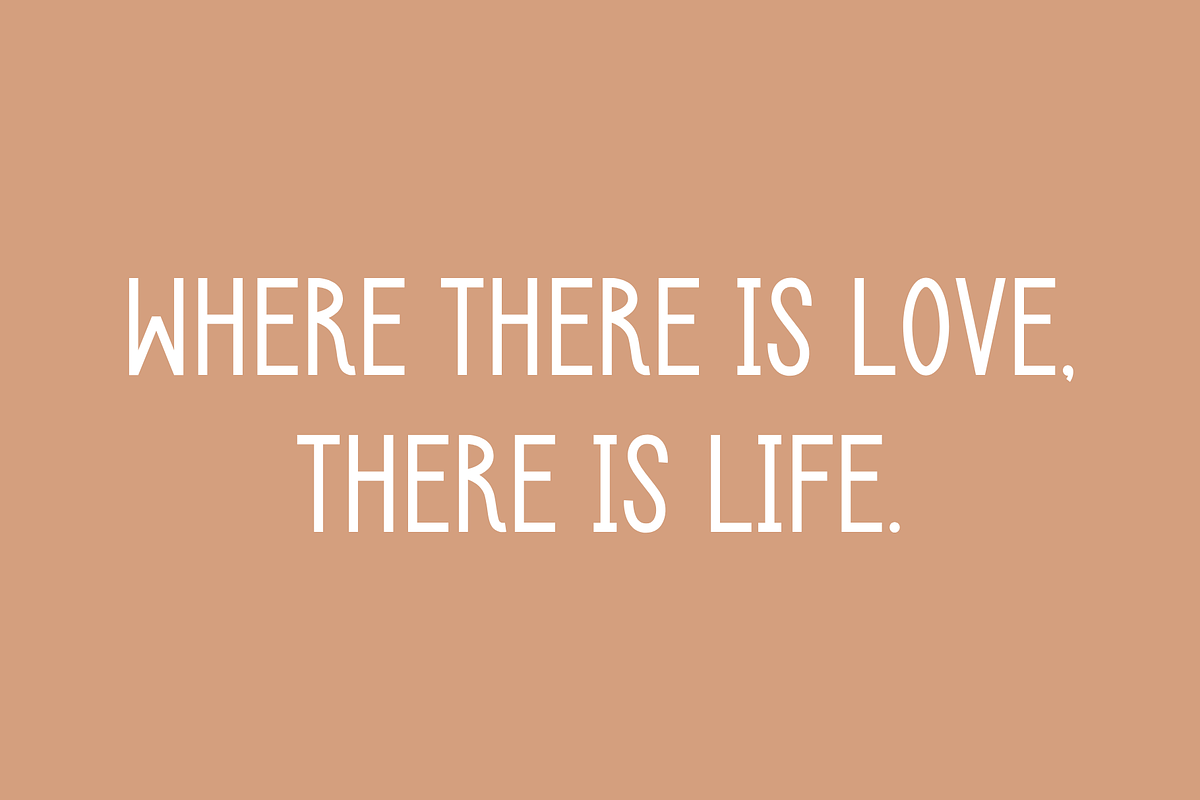 Love Story Cute Font, a Sans Serif Font by Sofia Skoog (Photo 4 of 10)