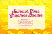 Summer Time Graphic Bundle, a Pattern Graphic by CosmicMedium (Thumbnail 6 of 6)