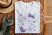 Space Cat PNG, Cat PNG, Cute Cat, an Illustration by SharpMarketplace (Thumbnail 5 of 9)