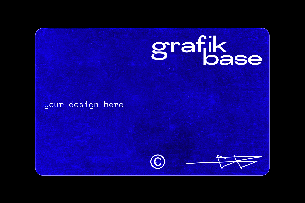 Used Card Mockup, a Mockup by grafikbase (Photo 3 of 4)