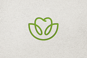 Minimalist Lotus with Dental Logo, a Branding & Logo Template by Luxury Logos (Thumbnail 4 of 4)
