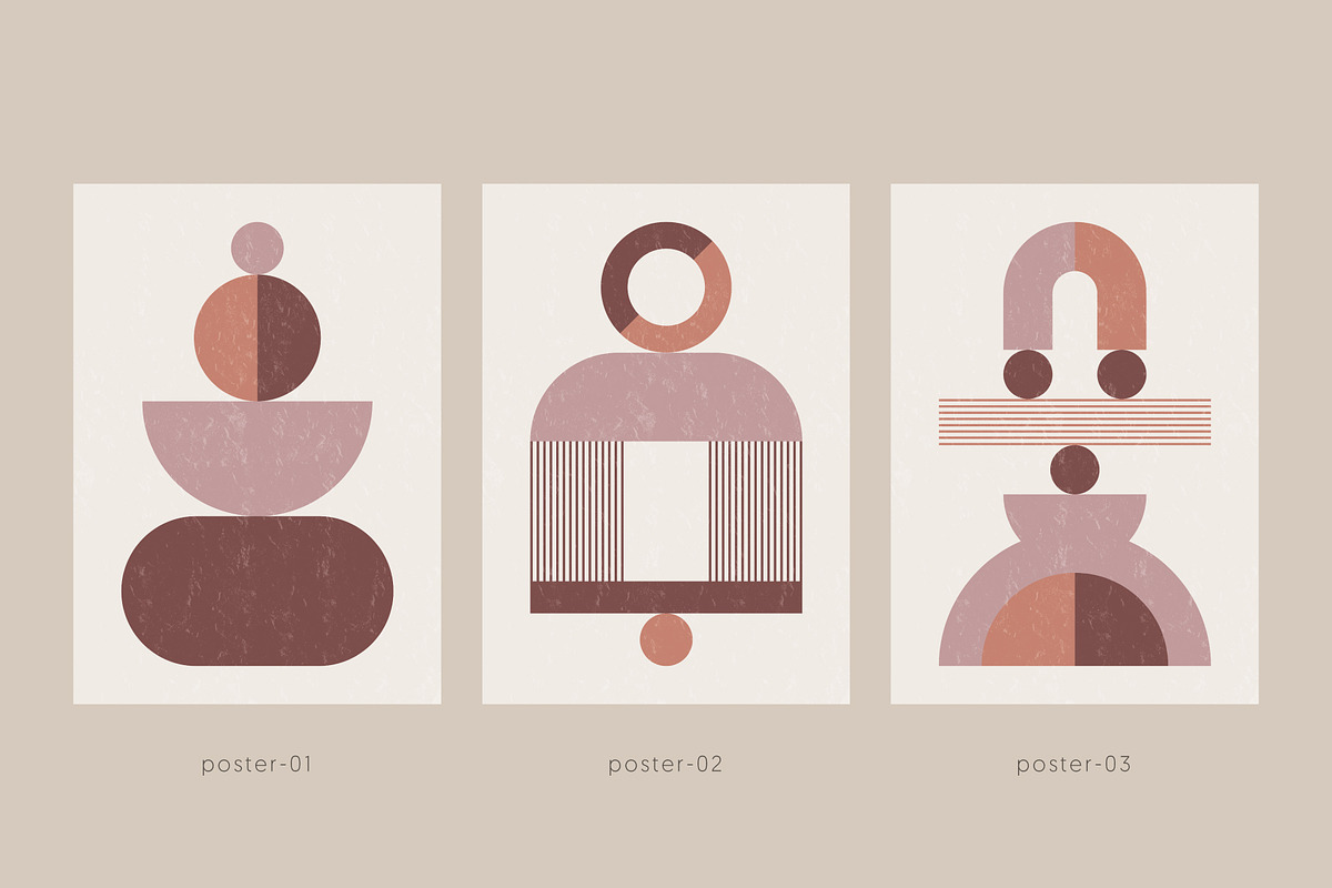 Minimal Scandinavian Posters, a Decorative Illustration by Léo Alexandre (Photo 3 of 10)