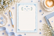 Cute Stationery Paper, a Background Graphic by by creative paper (Thumbnail 12 of 14)