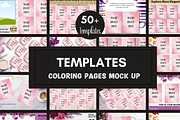 Book Mockup Templates for KDP A Plus, a Merchandise Mockup by LA Design (Thumbnail 2 of 10)