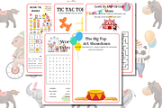 Under the Big Top Activity Book, a Presentation Template by Contento BH (Thumbnail 2 of 3)