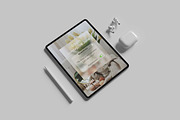 Tablet Pro Mockup, an iPad Mockup by bimockup (Thumbnail 4 of 6)