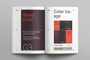 Creative Brand Identity Guidelines, a Brochure Template by E-Type (Thumbnail 6 of 12)