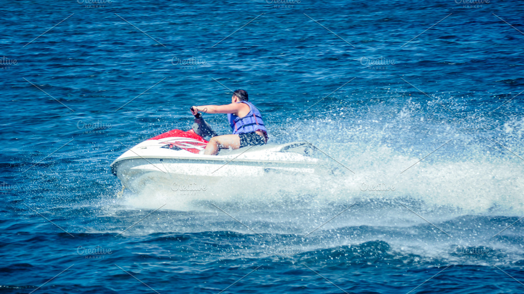 jet ski, a Photo by Camera Obscura
