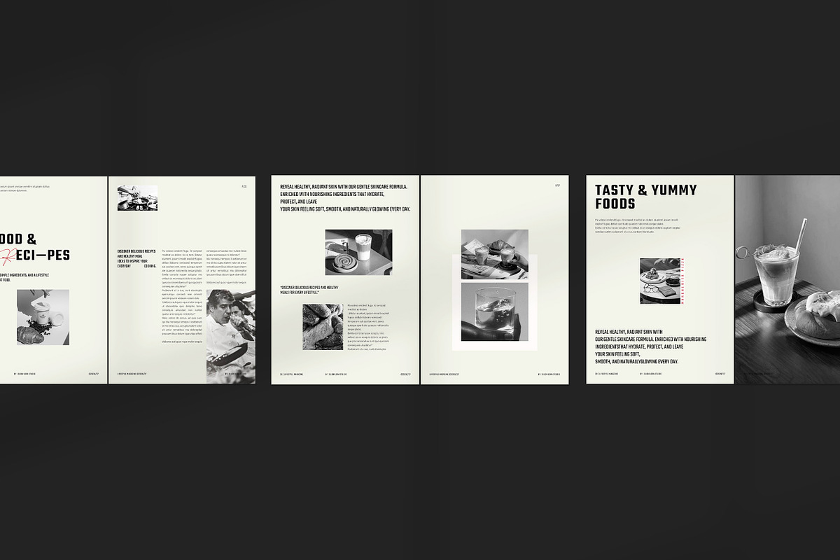 Lifestyle Magazine Template, a Magazine Template by Olion Lora (Photo 10 of 24)