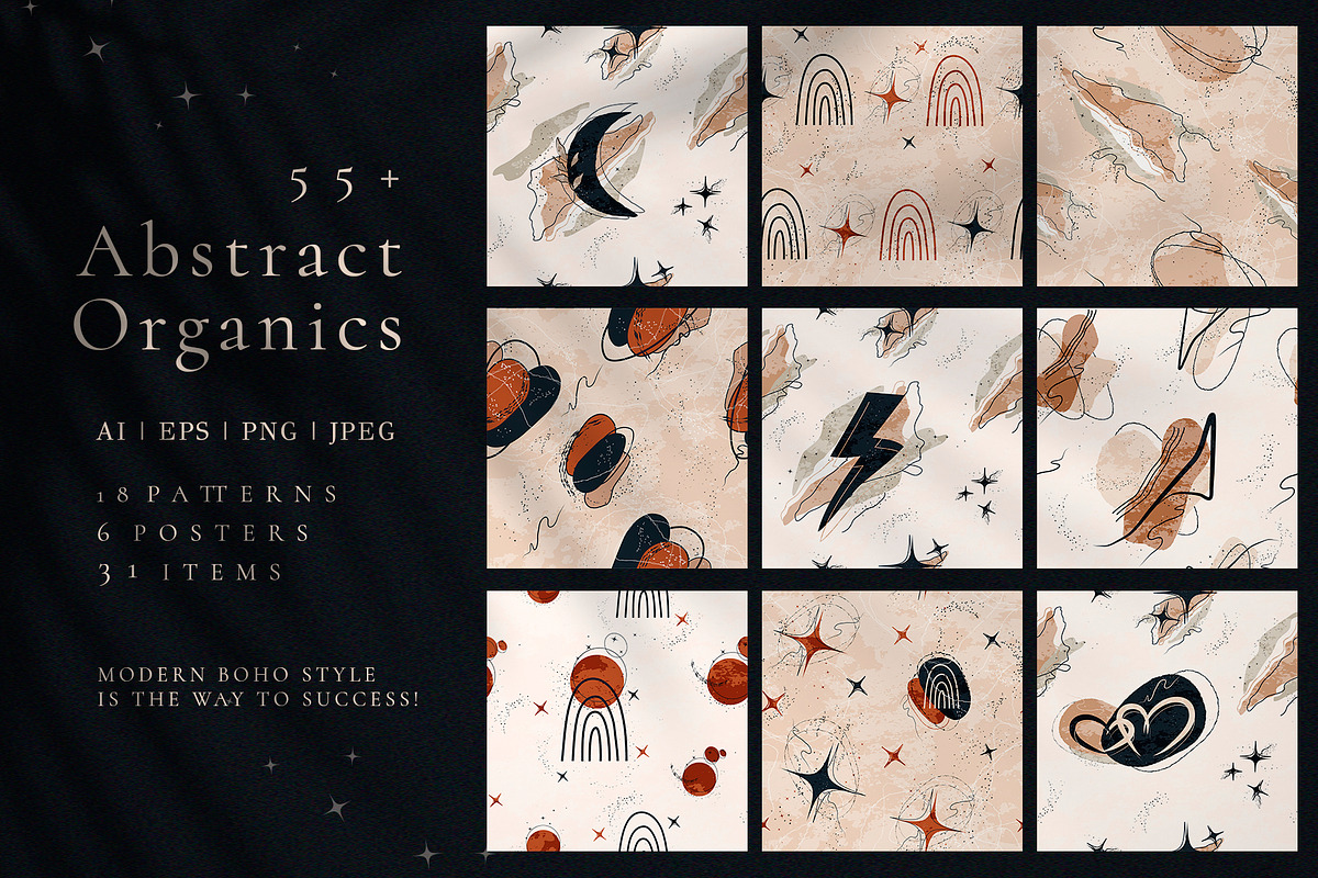 Modern Geometric Bundle | 6 in 1, a Pattern Graphic by Graphic Art (Photo 15 of 19)