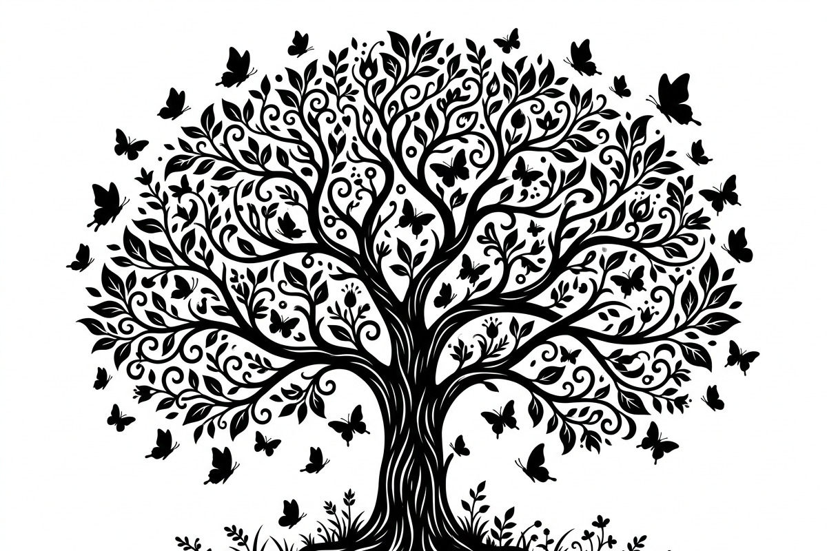 Elegant dream tree silhouette design, a Healthcare Illustration by Amazin_art (Photo 16 of 49)