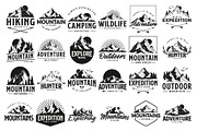 Mountain Adventure Logo Bundle, an Illustration by Tekuni (Thumbnail 6 of 16)