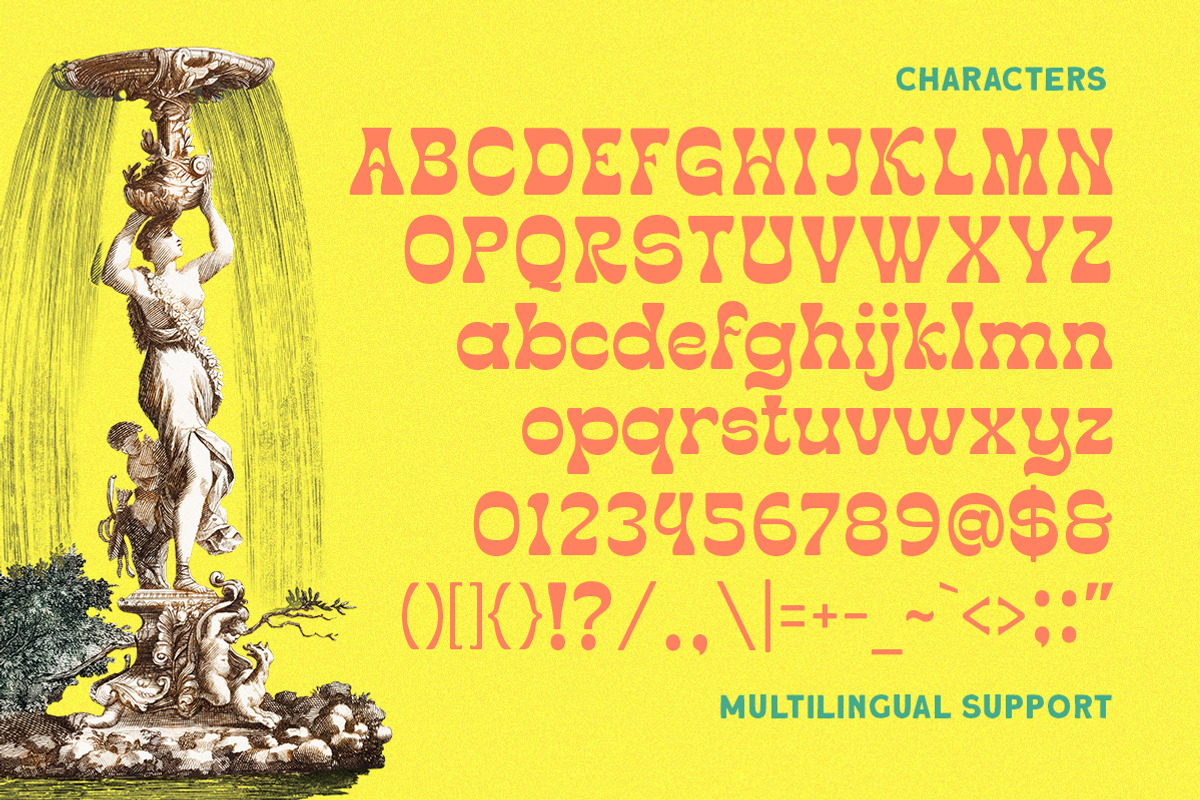 Nomadic - Reverse Display Font, a Handwritten Font by Letterhend Studio (Photo 9 of 9)