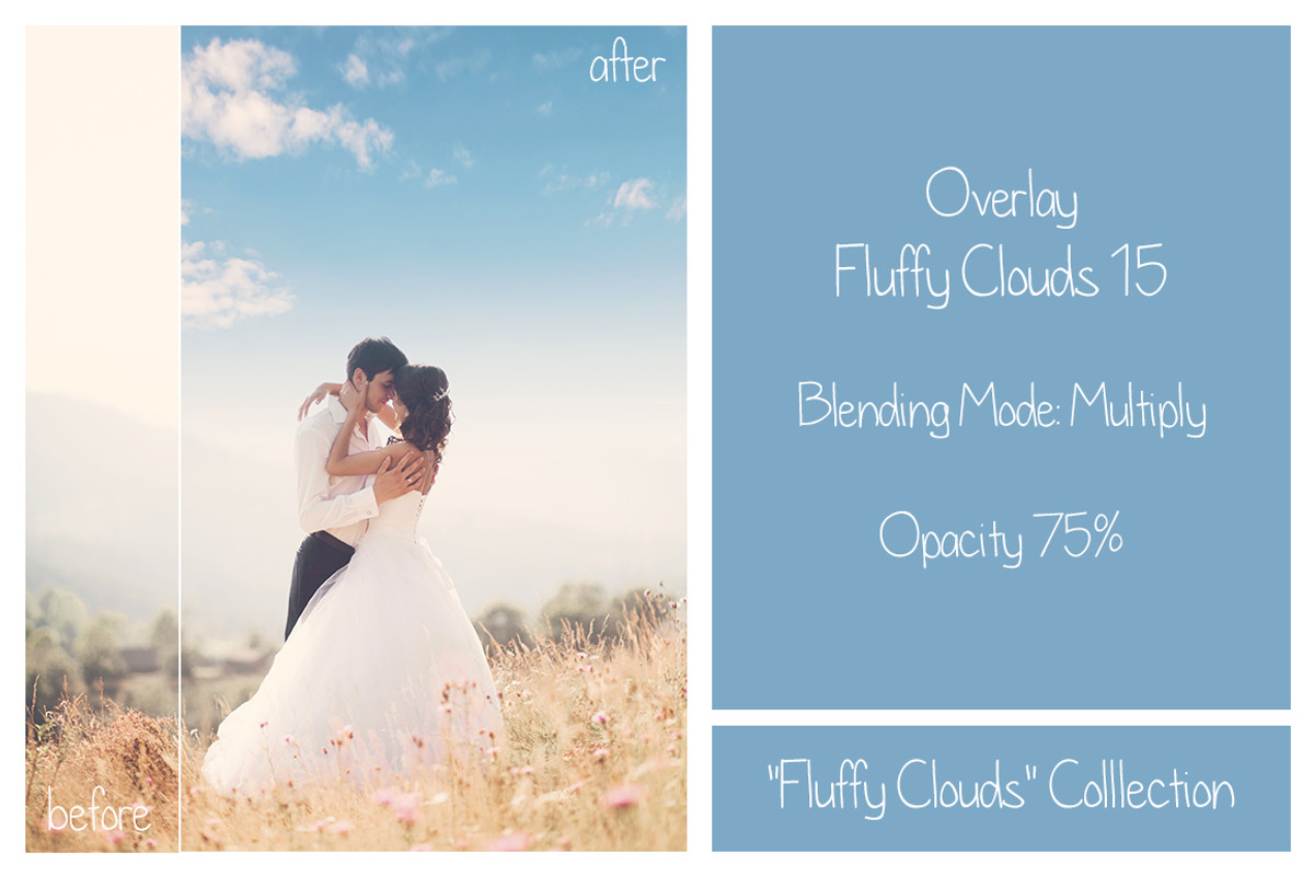 30 Cloudy Sky Overlays, a Texture Graphic by LovePhotoMoment (Photo 5 of 11)