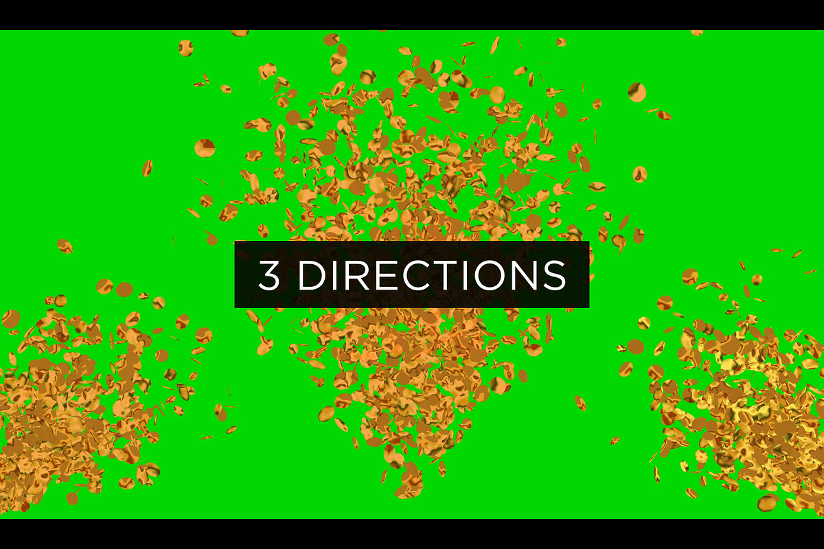 Gold Confetti Video Overlays, a Background Graphic by Enchanted Studios (Photo 3 of 5)