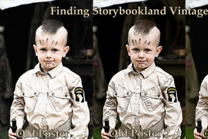 Vintage Poster Photoshop Actions