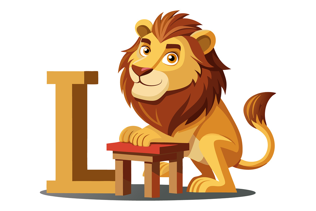 A-Z 3D Alphabet with Cute Character, a Graphic by Creative_View (Photo 21 of 28)