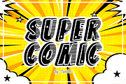 Heroes - Comic Action Font, a Sans Serif Font by KiddoGlyphs Studio (Thumbnail 2 of 5)