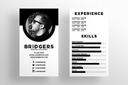 The Resume - Business Card Template, a Business Card Template by xxDeadPixels (Thumbnail 1 of 5)