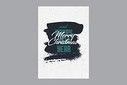 Vector Calligraphic Christmas cards., a Seasonal Illustration by PoPaShop (Thumbnail 6 of 6)