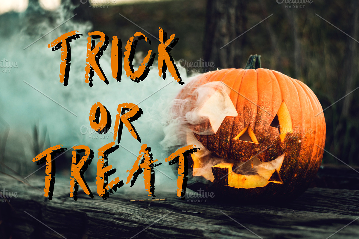 Sleepy Hollow Display Font, a Font by Nuchylee Photo (Photo 2 of 7)