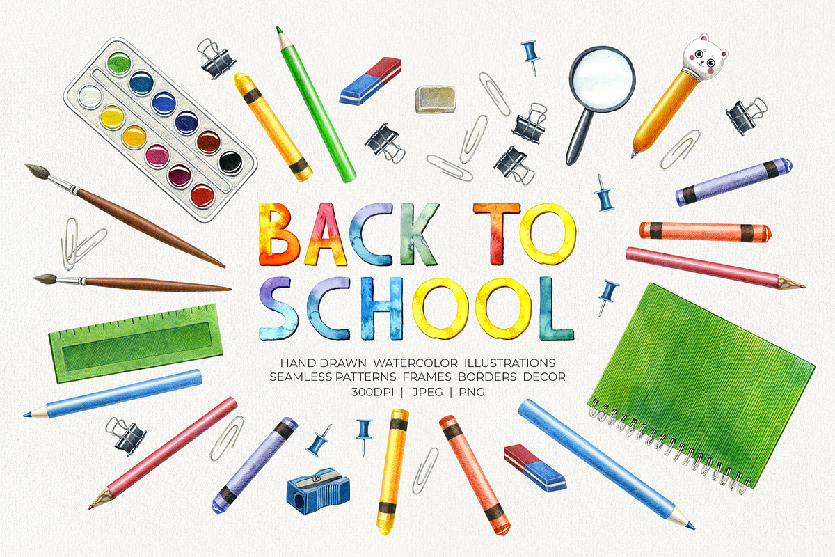 Back to school, an Education Illustration by YarovaArt (Photo 1 of 18)