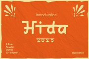 Hida - Hindi Cute Typeface, a Font by delipensil (Thumbnail 1 of 10)