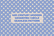 Mid-Century Modern Geometric Circle, a Pattern Graphic by Pitchlook.Studio (Thumbnail 1 of 3)